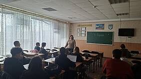 Профорієнтаційна зустріч з учнями Безлюдівського юридичного ліцею